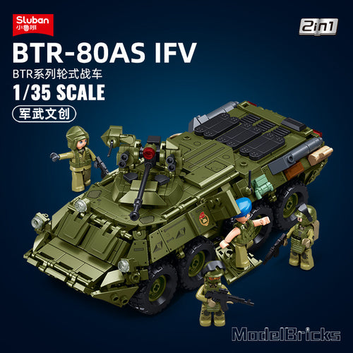 Afobrick Sluban BTR 80AS Infantry Fighting Vehicle