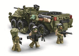 Afobrick Sluban BTR 80AS Infantry Fighting Vehicle, view 3