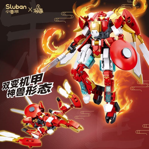 Afobrick Sluban Classic of Mountains and Rivers Manned Mecha