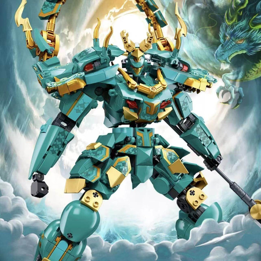 Afobrick Sluban Classic of Mountains and Seas: Qinglong Mecha