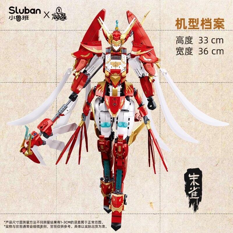 Afobrick Sluban Classic of Mountains and Seas: Zhu Que