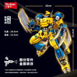 Afobrick Sluban Deadpool and Wolverine Mecha, view 2