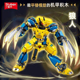 Afobrick Sluban Deadpool and Wolverine Mecha, view 3