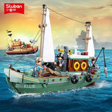 Afobrick SLUBAN Fishing Boat, view 3