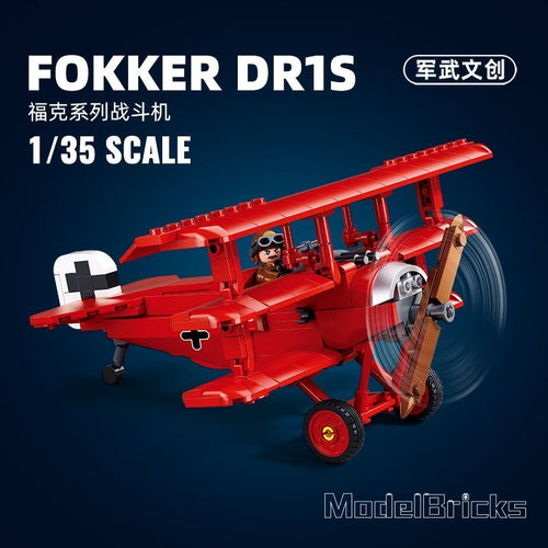 Afobrick Sluban Fokker DR1S