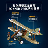 Afobrick Sluban Fokker DR1S, view 3