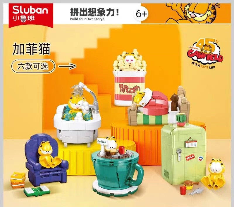 Afobrick Sluban Garfield 6 in 1