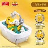 Afobrick Sluban Garfield 6 in 1, view 4