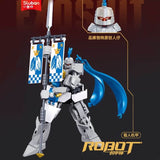 Afobrick Sluban Knight and Samurai Mecha, view 3