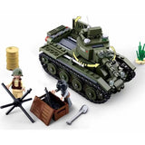Afobrick Sluban Military BT-7 Cavalry Tank, view 3