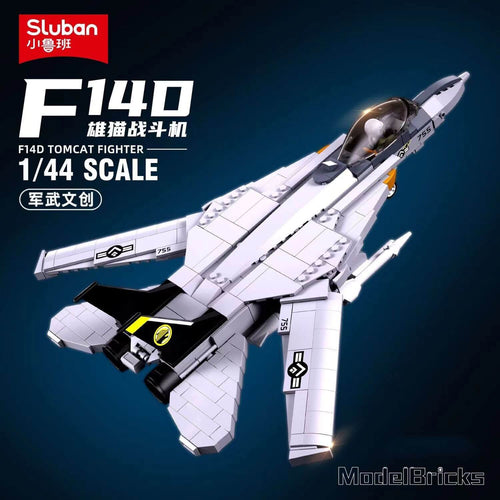 Afobrick Sluban Military F14D Tomcat Fighter