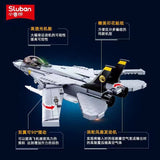 Afobrick Sluban Military F14D Tomcat Fighter, view 3