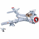 Afobrick SLUBAN Military Fighter MIG 15, view 2