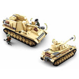 Afobrick SLUBAN Military Germany Panzer IV Tank, view 5