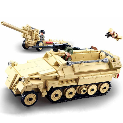 Afobrick Sluban Military half-tracked personnel carrier