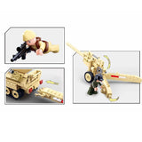 Afobrick Sluban Military half-tracked personnel carrier, view 2