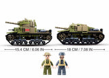 Afobrick SLUBAN WW2 Military M13/40 Medium Tank, view 5