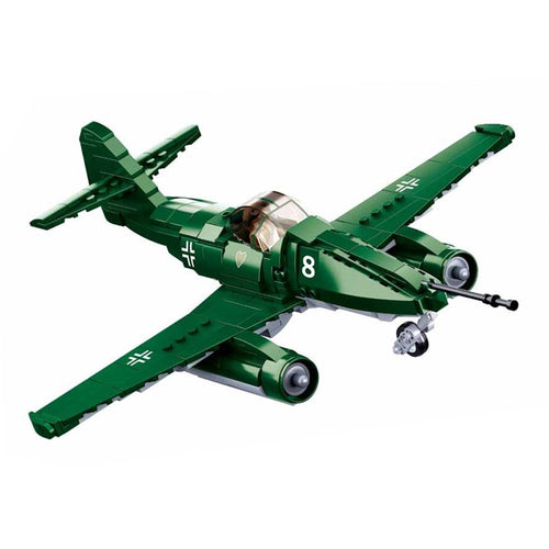 Afobrick SLUBAN WW2 Military Me-262 Jet Fighter