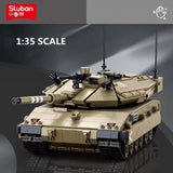 Afobrick SLUBAN Military Merkava RC Main Battle Tank, view 3