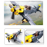 Afobrick Sluban WW2 Military Messerschimitt BF 109, view 5