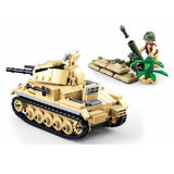 Afobrick SLUBAN Military Panzer II Tank, view 4