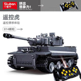 Afobrick SLUBAN Military Panzerkampfwagen Tiger I RC, view 3