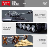 Afobrick SLUBAN Military Panzerkampfwagen Tiger I RC, view 4