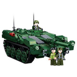 Afobrick Sluban Military STRV-103 Main Battle Tank 692PCS, view 4