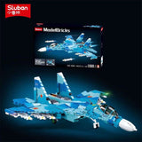 Afobrick Sluban Military SU-27 Flanker, view 3
