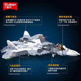 Afobrick Sluban Military SU-57 Flanker, view 2