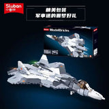 Afobrick Sluban Military SU-57 Flanker, view 4