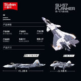 Afobrick Sluban Military SU-57 Flanker, view 5