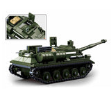 Afobrick Sluban Military SU-85 Tank Destroyer, view 3