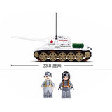 Afobrick SLUBAN Military T-34/85 Medium Tank, view 4