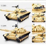 Afobrick Sluban Military T-72B3/T72M1 Main Battle Tank 2 in 1, view 5