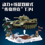 Afobrick Sluban Military T34/76 RC Tank, view 5