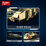 Afobrick Sluban Military T90MS Tank, view 2