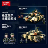 Afobrick Sluban Military T90MS Tank, view 3