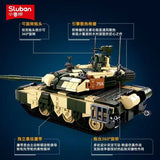 Afobrick Sluban Military T90MS Tank, view 4