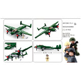 Afobrick SLUBAN Military TUPOLEV TU-2 Bomber, view 2