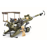 Afobrick SLUBAN Military UK M777 light howitzer, view 2