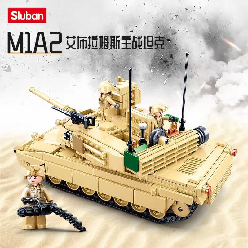 Afobrick SLUBAN Military USA M1A2 SEP V2 Abrams