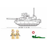 Afobrick SLUBAN Military USA M1A2 SEP V2 Abrams, view 4