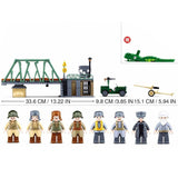 Afobrick Sluban Military World War 2 Winter Counterattack, view 2