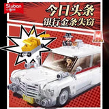 Afobrick Sluban Model Car Cadillac Meteor, view 2