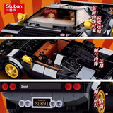 Afobrick Sluban Model Car Lamborghini countach, view 3