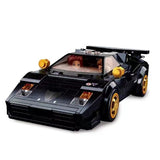 Afobrick Sluban Model Car Lamborghini countach, view 4