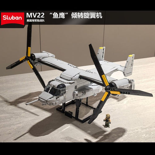 Afobrick Sluban MV-22 Osprey tiltrotor aircraft