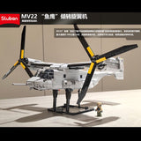Afobrick Sluban MV-22 Osprey tiltrotor aircraft, view 2