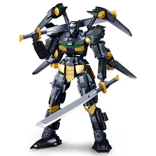Afobrick Sluban Robot Black Bat Mecha